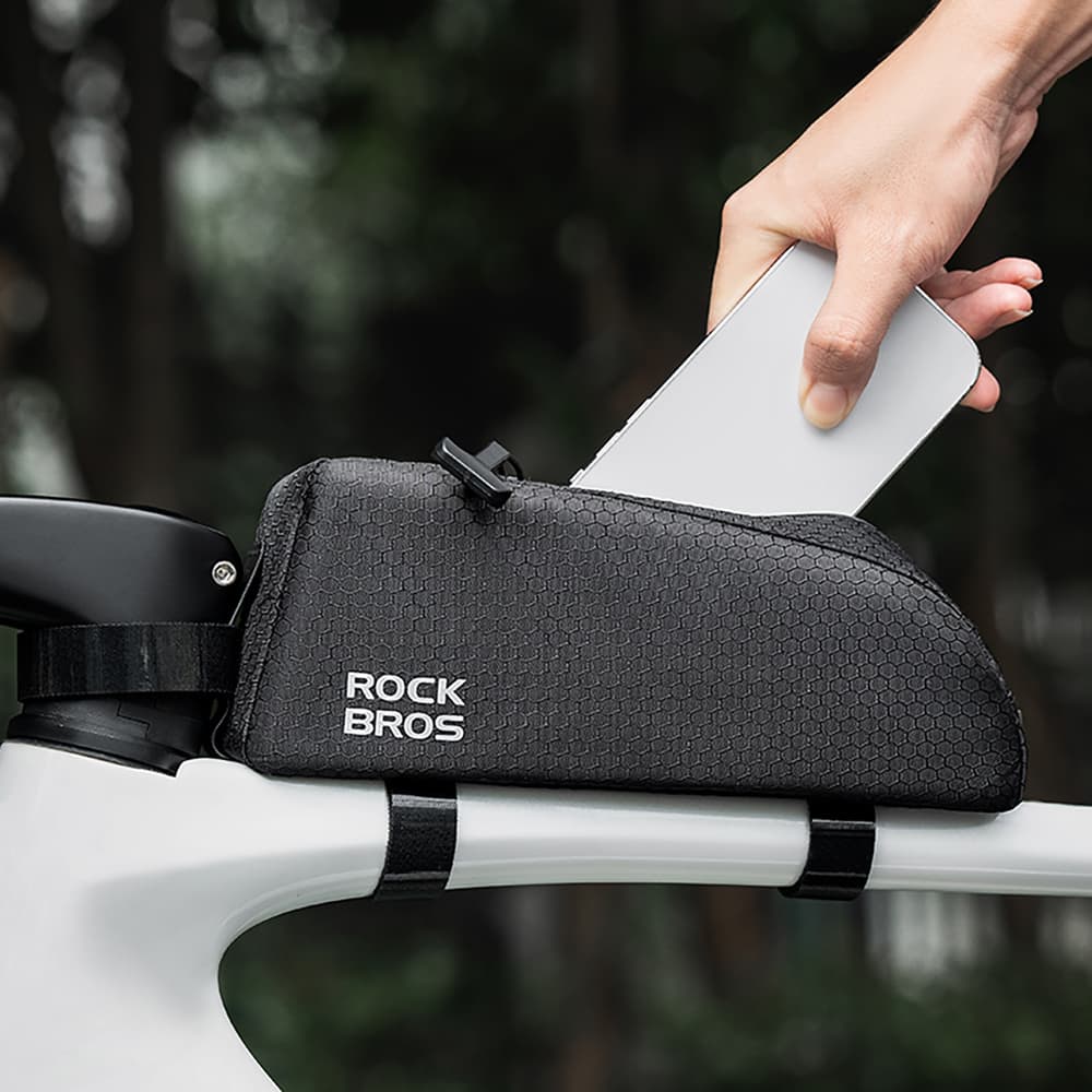 Rockbros torbica za okvir kolesa 0,9l - Črna 8
