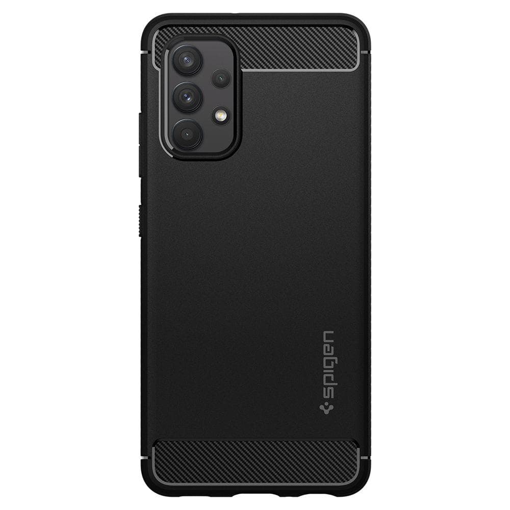 Spigen Rugged Armor ovitek za Samsung Galaxy A52 / A52S, mat črn 3