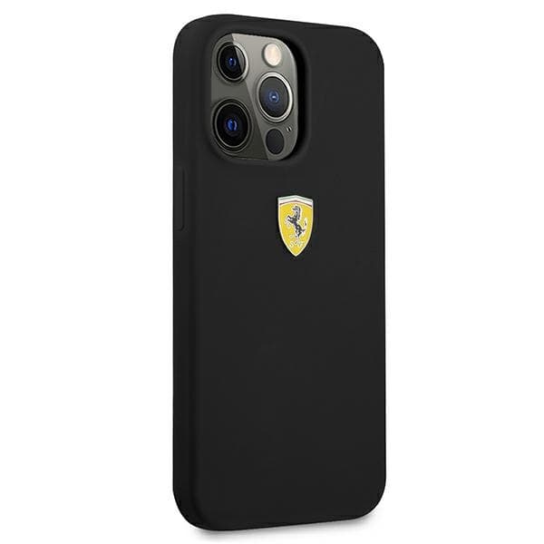 Ferrari ovitek za iPhone 13 / 13 Pro 6.1" (silikonski, črn) 4