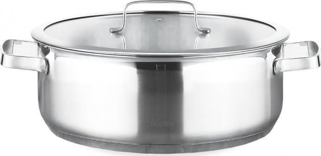 Maestro MR-3513-22 lonec za kuhanja 22cm s pokrovom / nerjavno jeklo / primeren za indukcijo