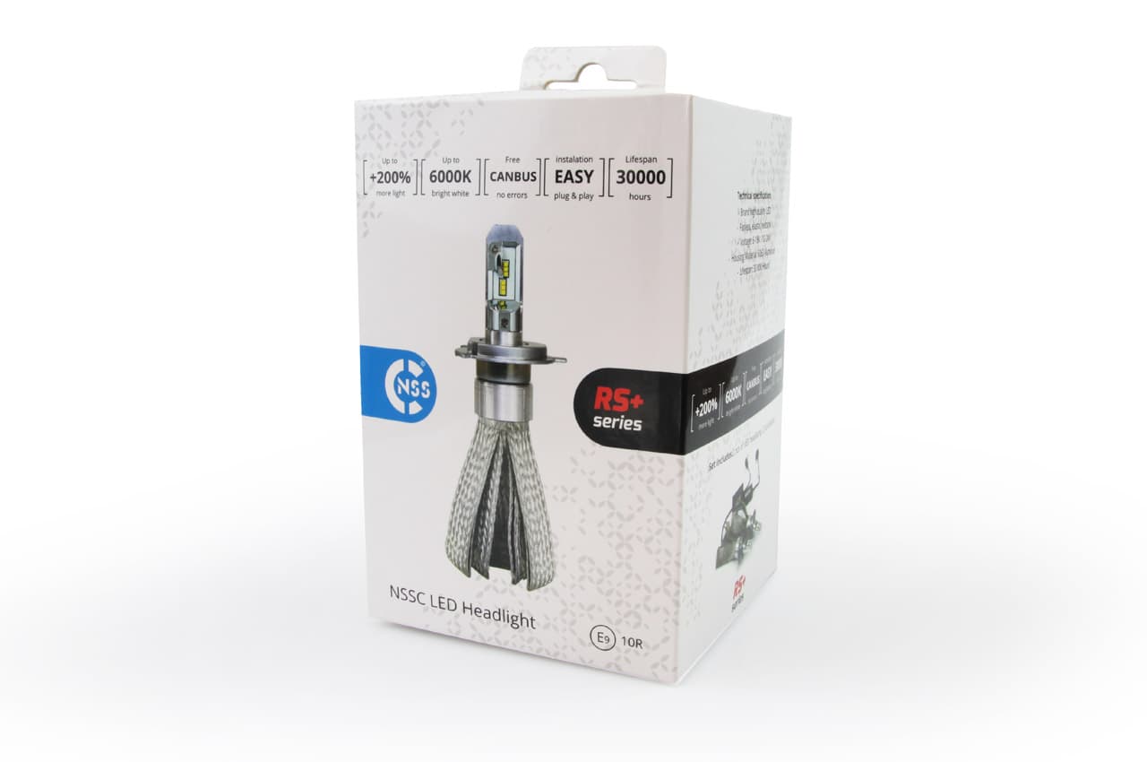 Avtomobilske LED žarnice AMiO RS+ H8/H9/H11 50W Slim Canbus 2