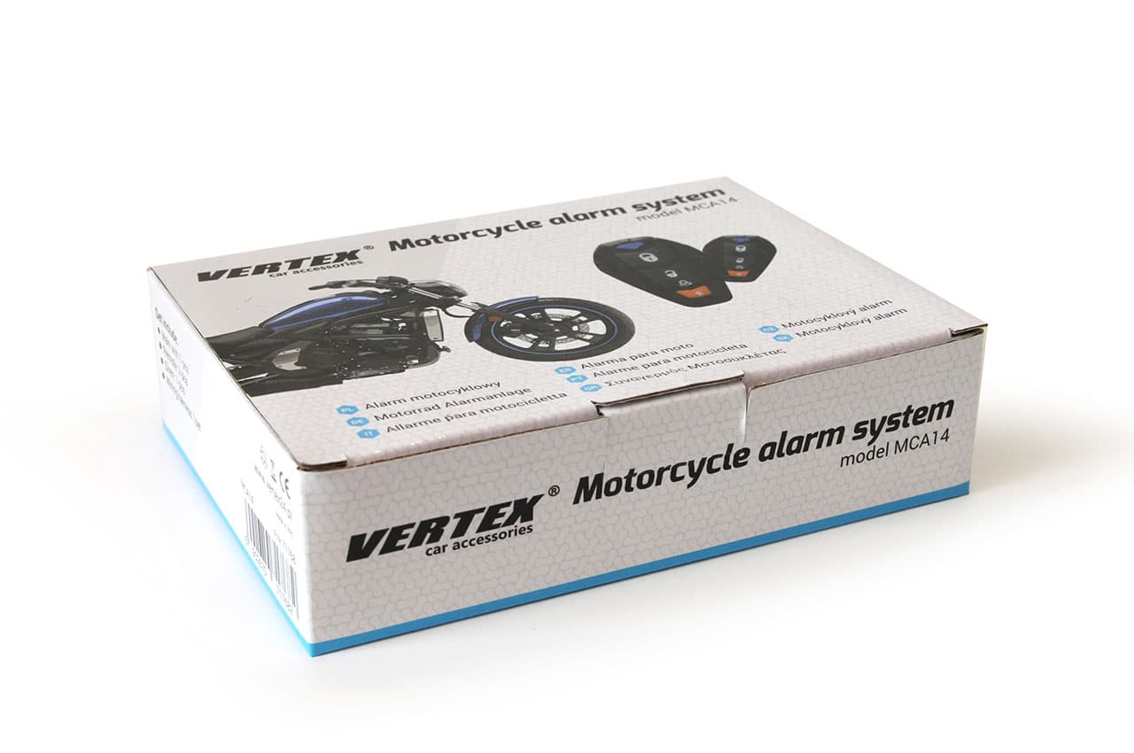 Univerzalni alarm za motor AMiO MCA14 z daljinskim upravljanjem (2x daljinca) 6