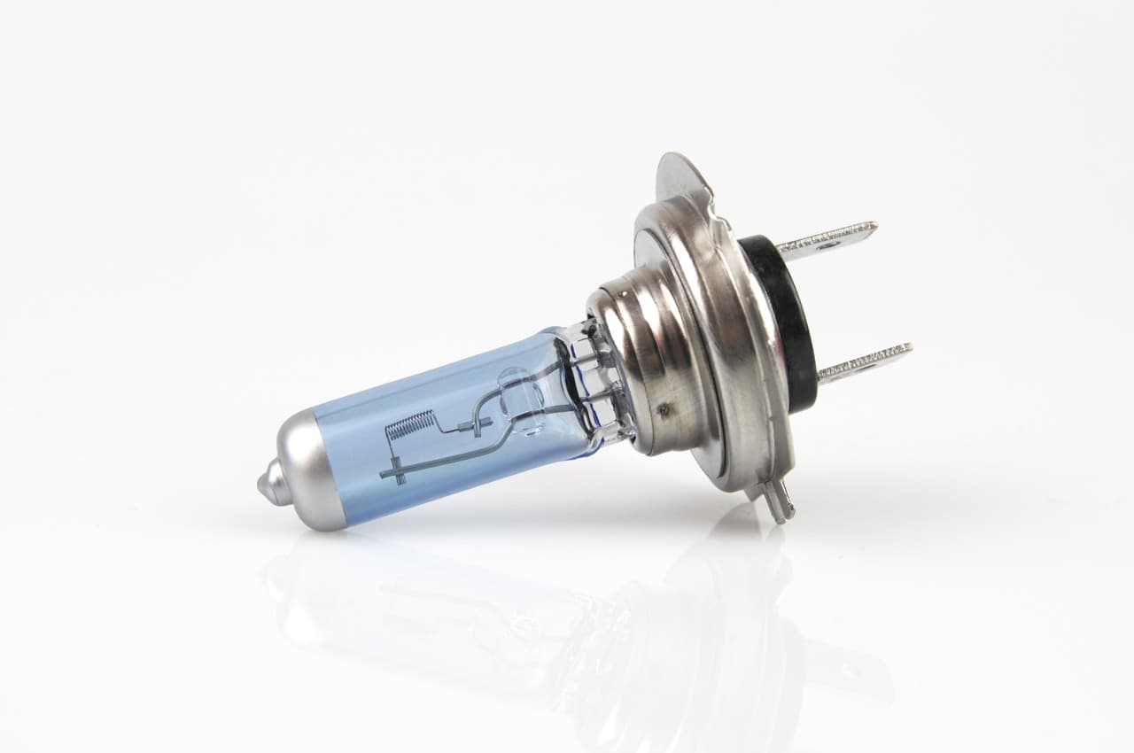 Avtomobilska halogen žarnica AMiO H7 12V 55W Super White (E8) 2