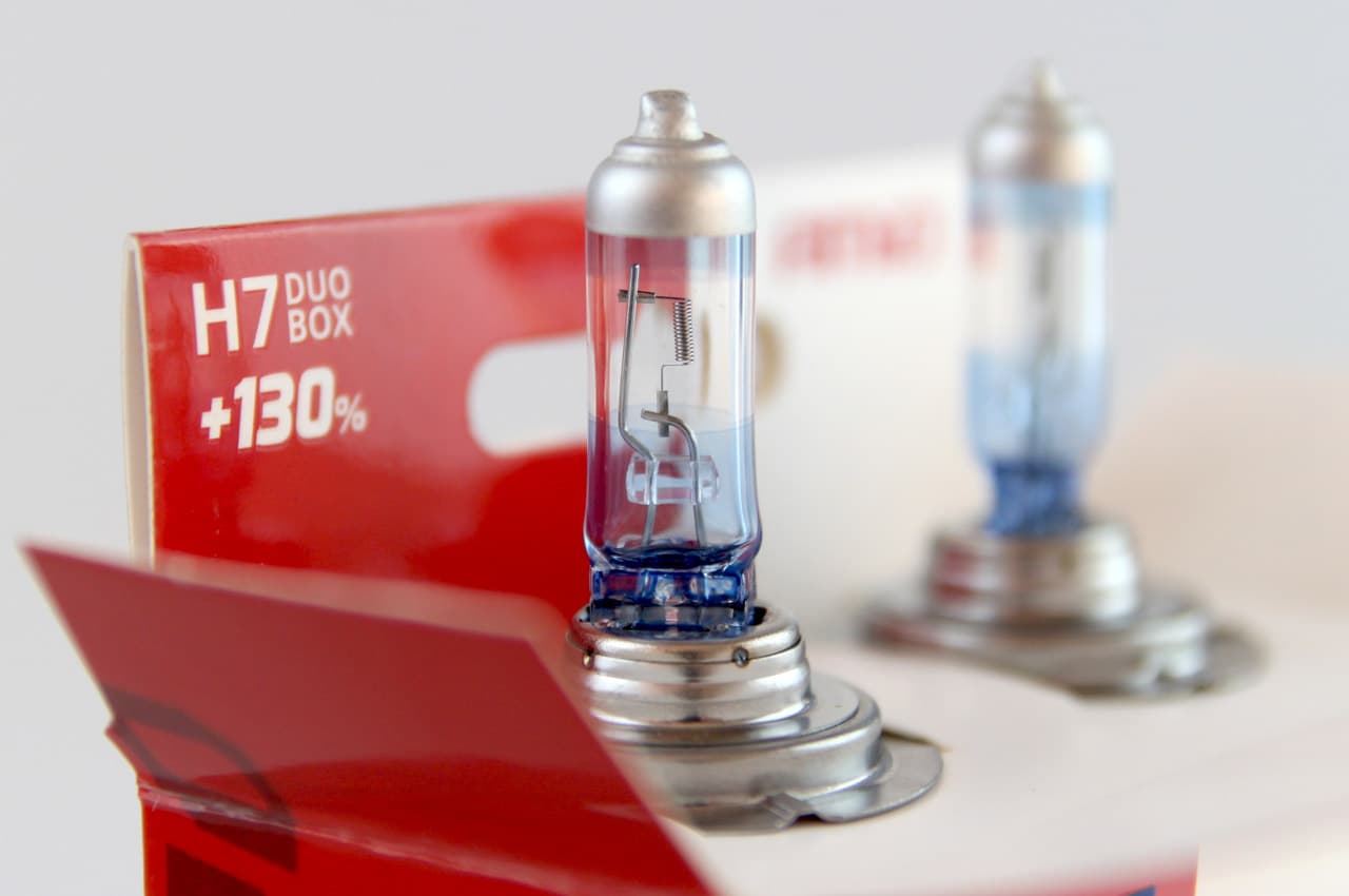 Avtomobilske halogen žarnice AMiO H7 LumiTec Limited +130% (E1) duo 2