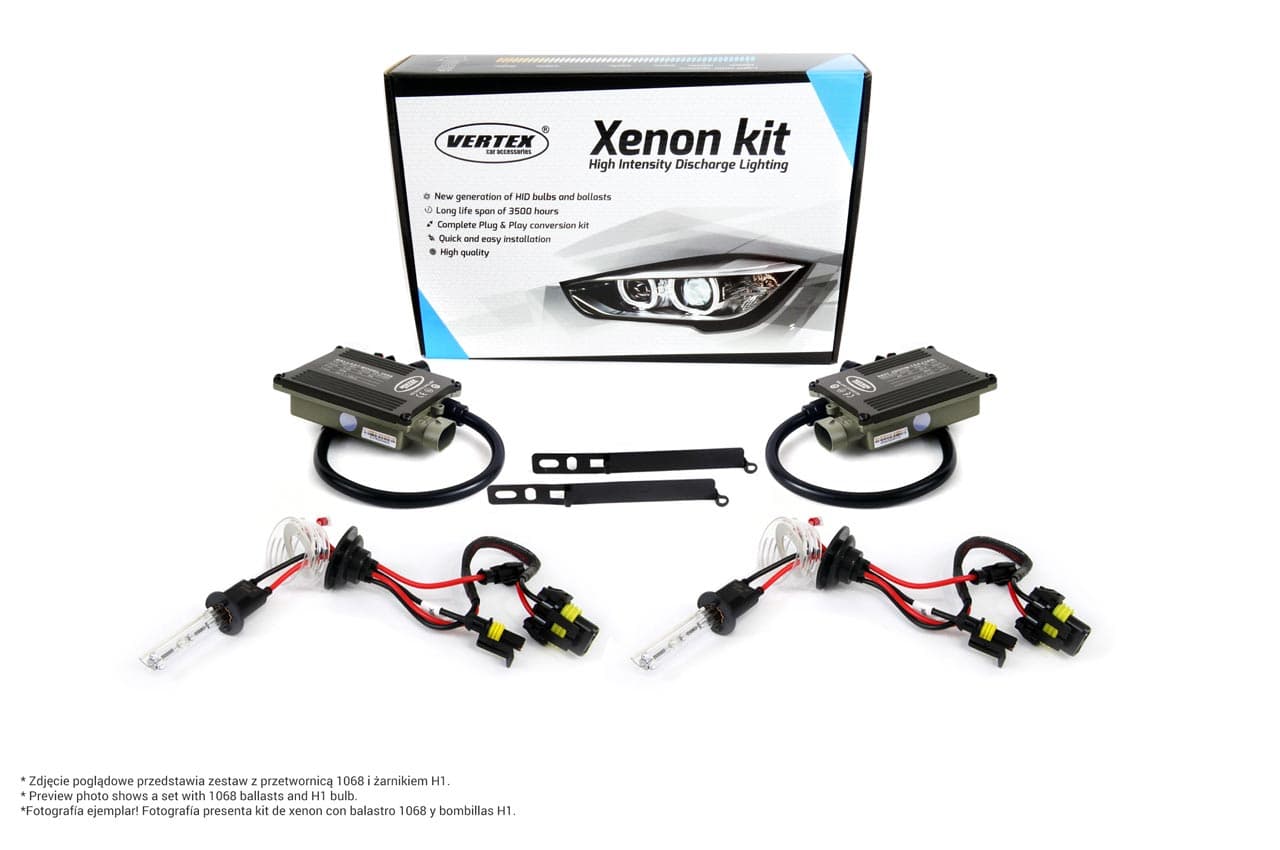 AMiO Xenon HID H7 CANBUS komplet 4300K (2x balast, 2x žarnica)