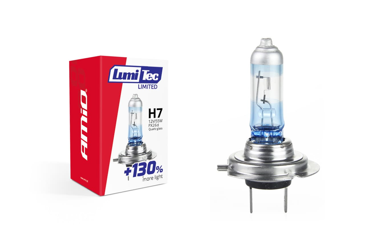 AMiO H7 12V 55W LumiTec +130% žarnica