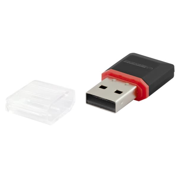 Esperanza Micro SD USB čitalnik kartic, črn (EA134K) 2