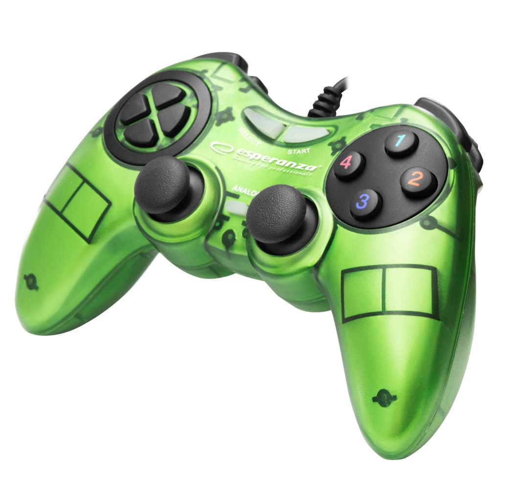 Esperanza EGG105G Fighter gamepad za PC (zeleni)