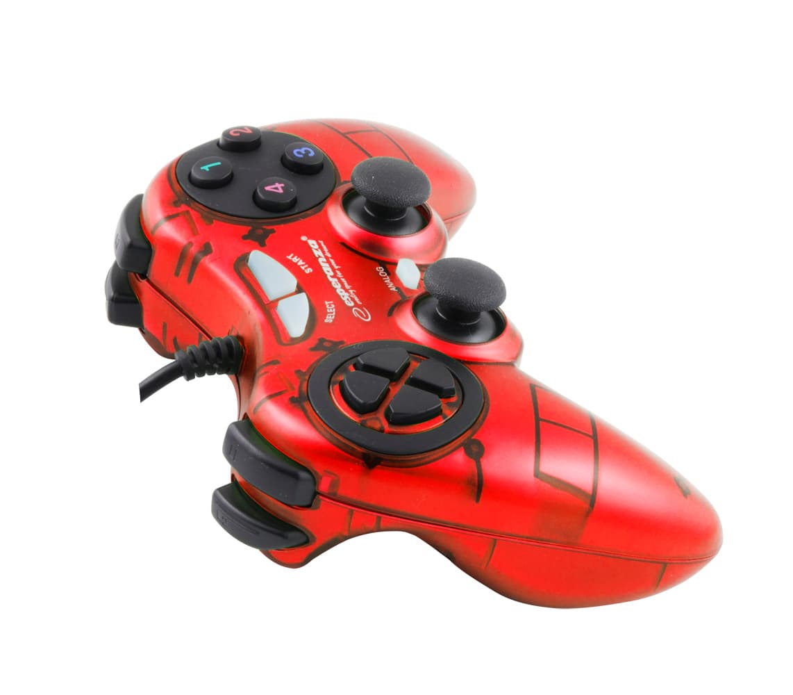 Esperanza EGG105R Fighter gamepad za PC (rdeči) 2