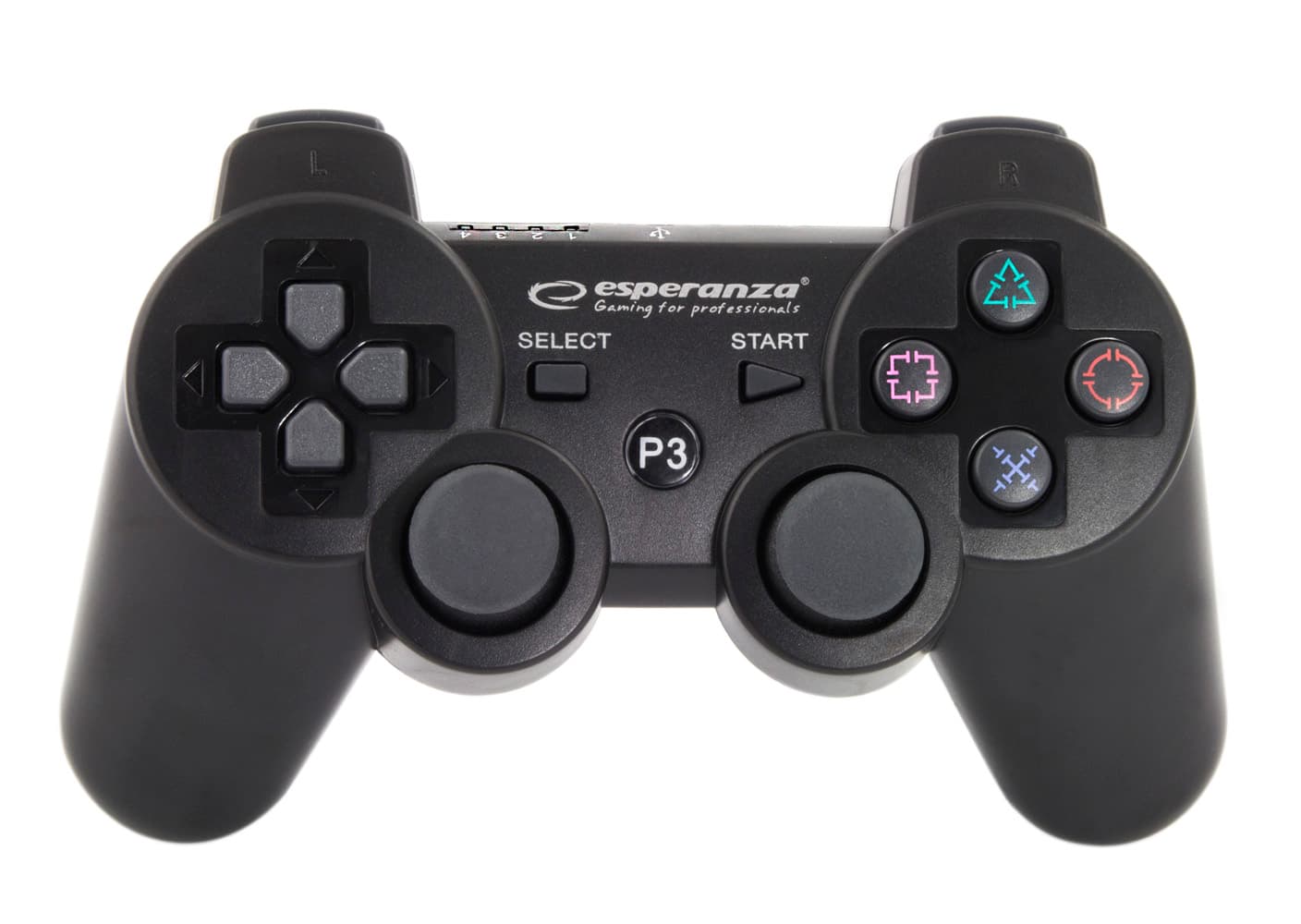 Esperanza EGG109K Marine brezžični Bluetooth gamepad PS3 (črn) 2