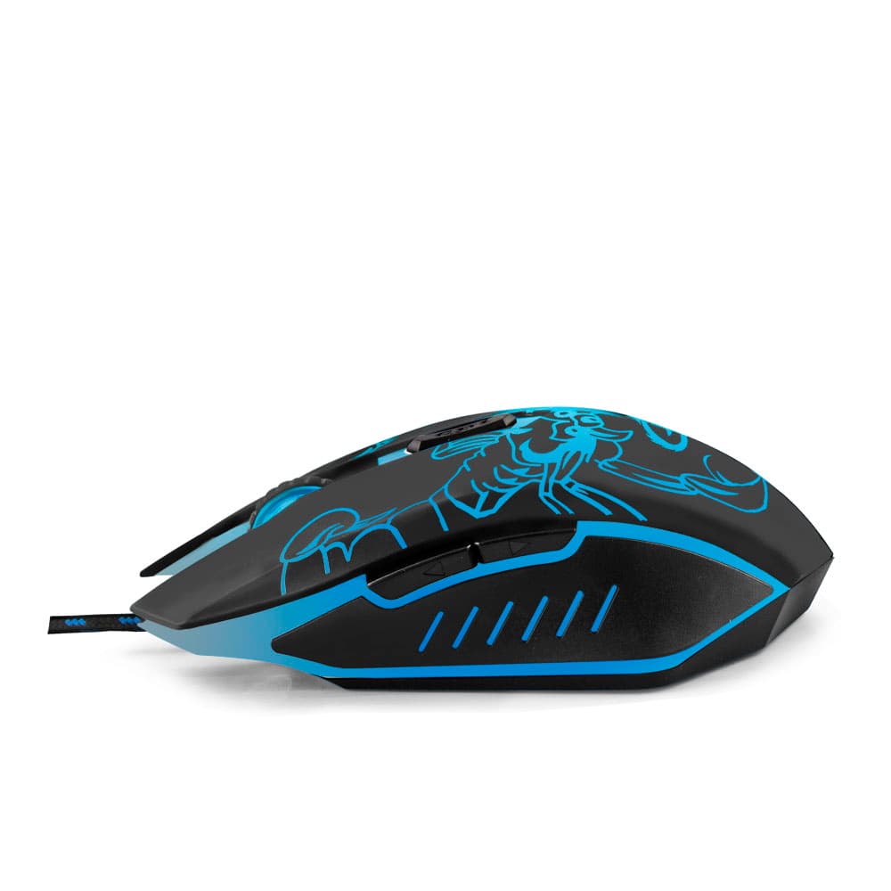 Esperanza EGM203B gamerska miška Scorpio, modra, USB 2