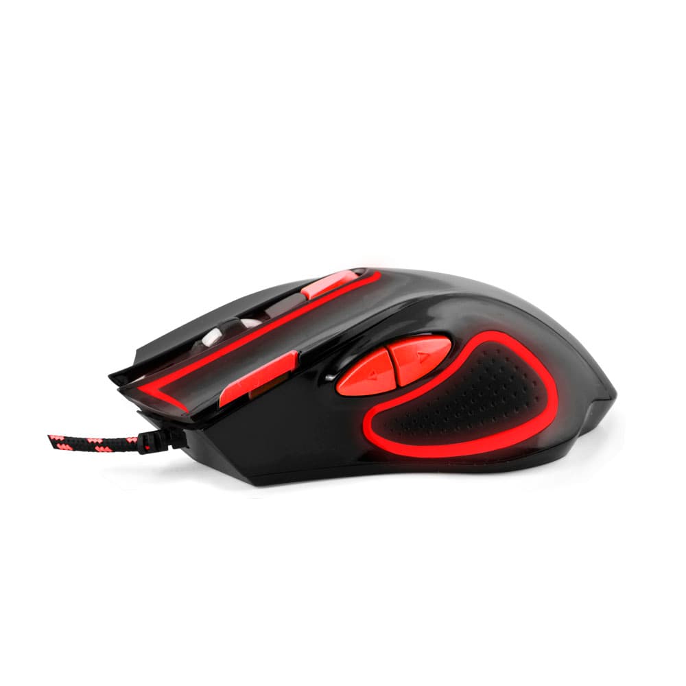 Esperanza EGM401KR gamerska miška Hawk, črno-rdeča, USB 2