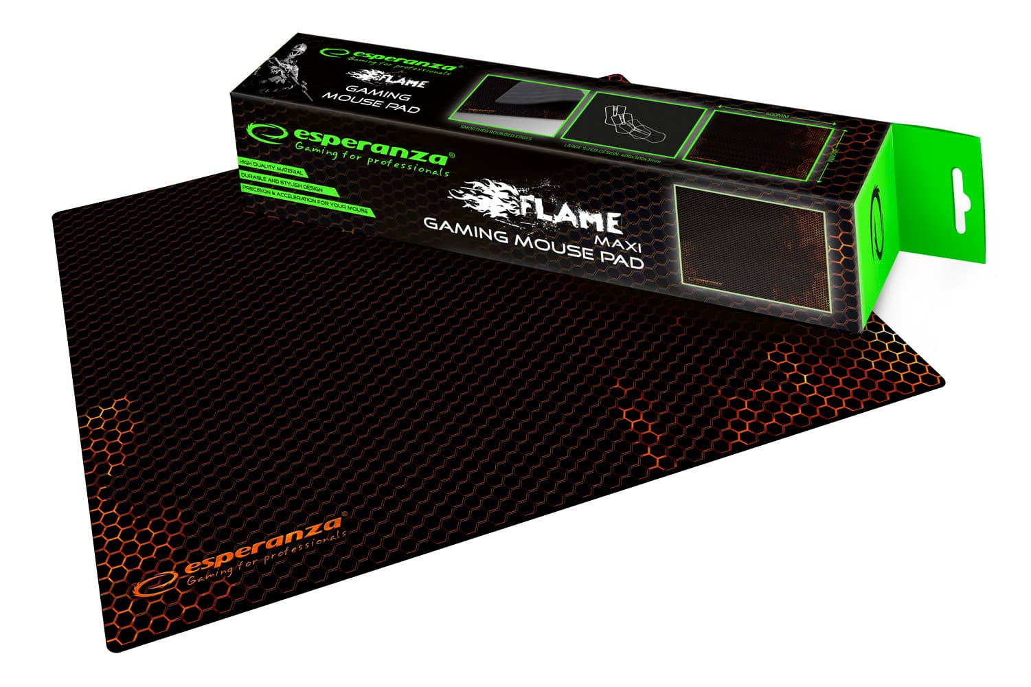 Esperanza EGP103R Gaming podloga za miško Flame Maxi