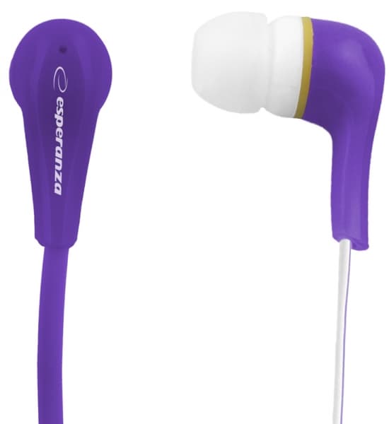Esperanza EH146V D nežne slušalke Lollipop, vijolične