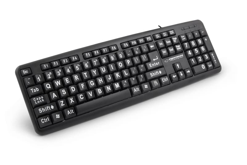 Esperanza EK129 tipkovnica USB, velika tiska, Trinidad 2