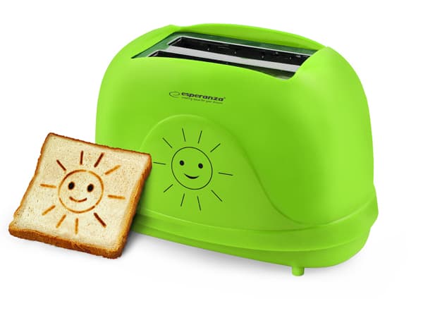 Esperanza EKT003 toaster Smiley, zeleni 3