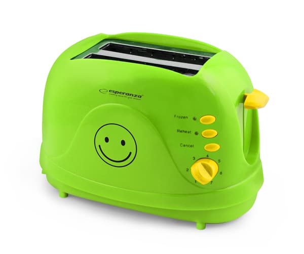Esperanza EKT003 toaster Smiley, zeleni