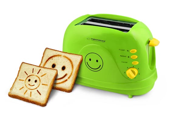 Esperanza EKT003 toaster Smiley, zeleni 2