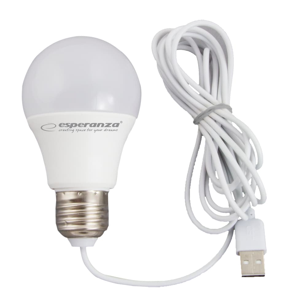 Esperanza ELL170 LED žarnica, 5W, USB napajanje 2