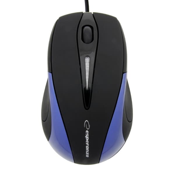 Esperanza EM102B žična miška Sirius, modra, USB 2