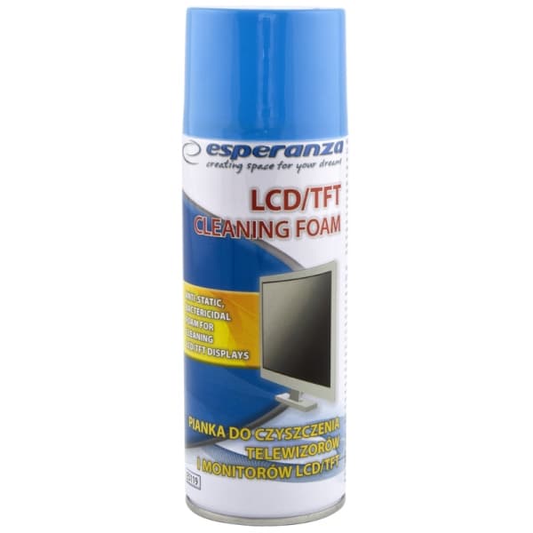 Esperanza ES119 čistilna pena za LCD/TFT zaslone, 400ml