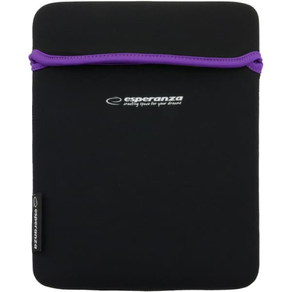 Esperanza ET172V neoprensko etui za 9,7" tablico, črno-vijolično