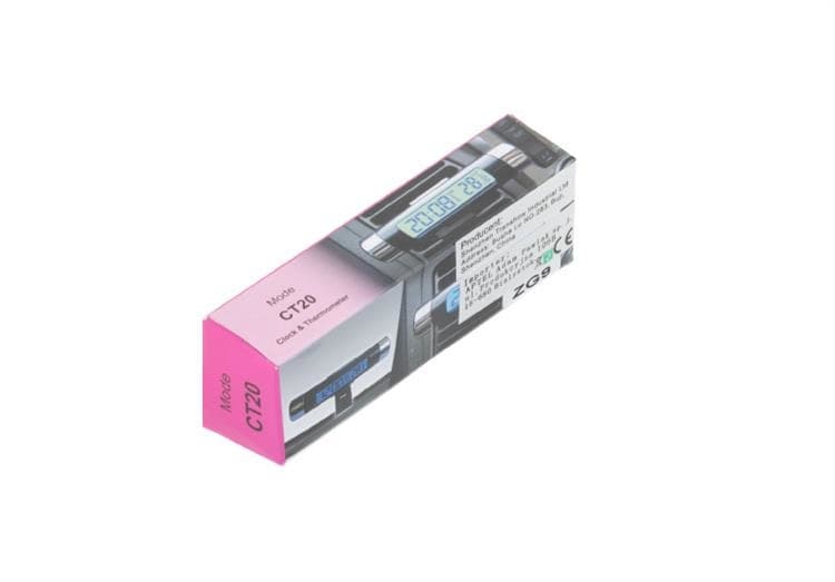 Avtomobilski termometer z uro in modrim zaslonom - ATL ZG9 2