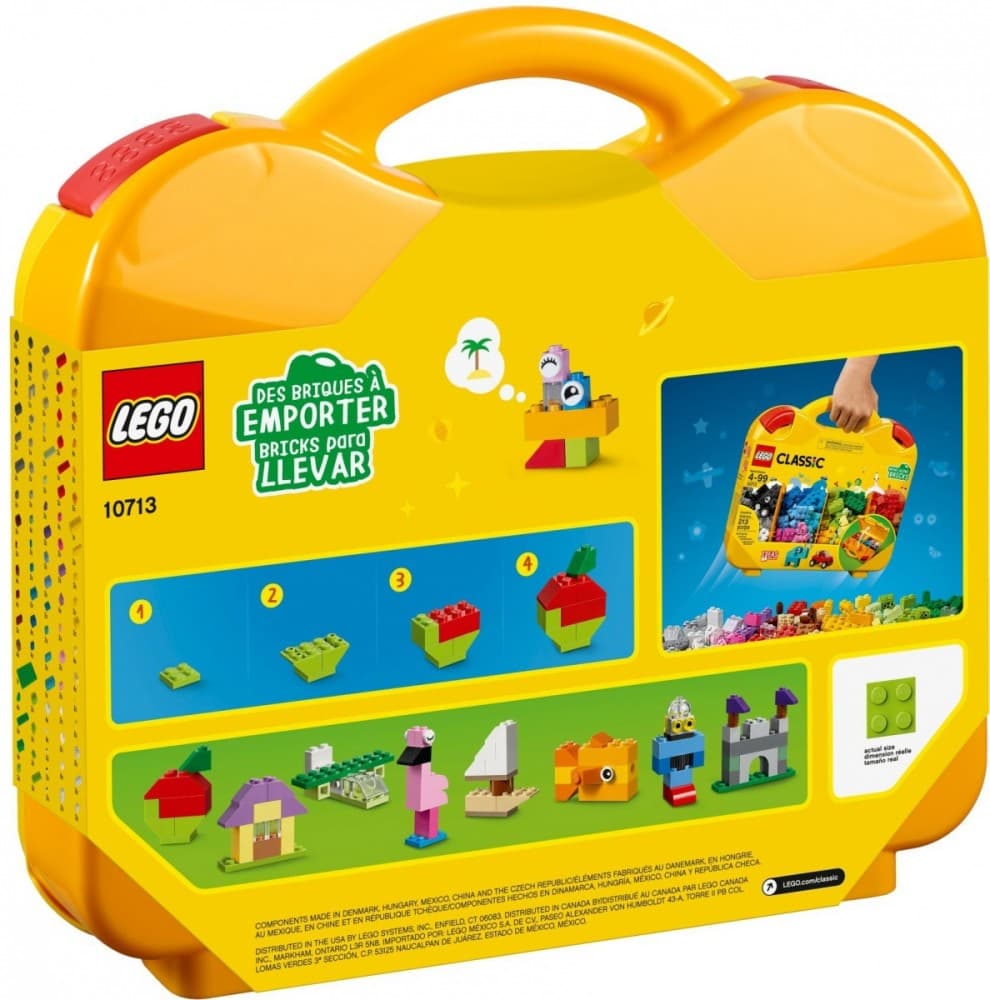 LEGO Classic Kreativna potovalna torba 10713 2