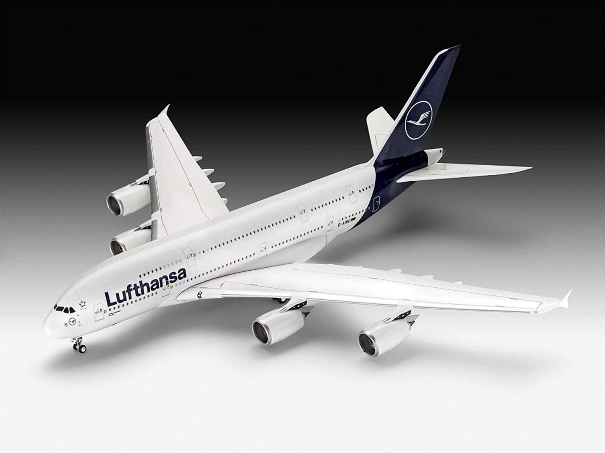 Plastični model letala REVELL Airbus A380-800 Lufthansa 6