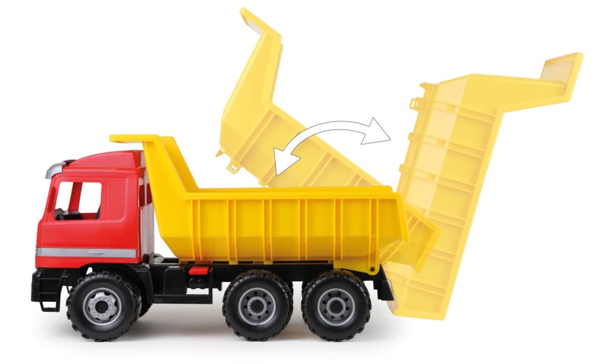 LENA Giga Trucks Kiper Mercedes Actros 62 cm 5