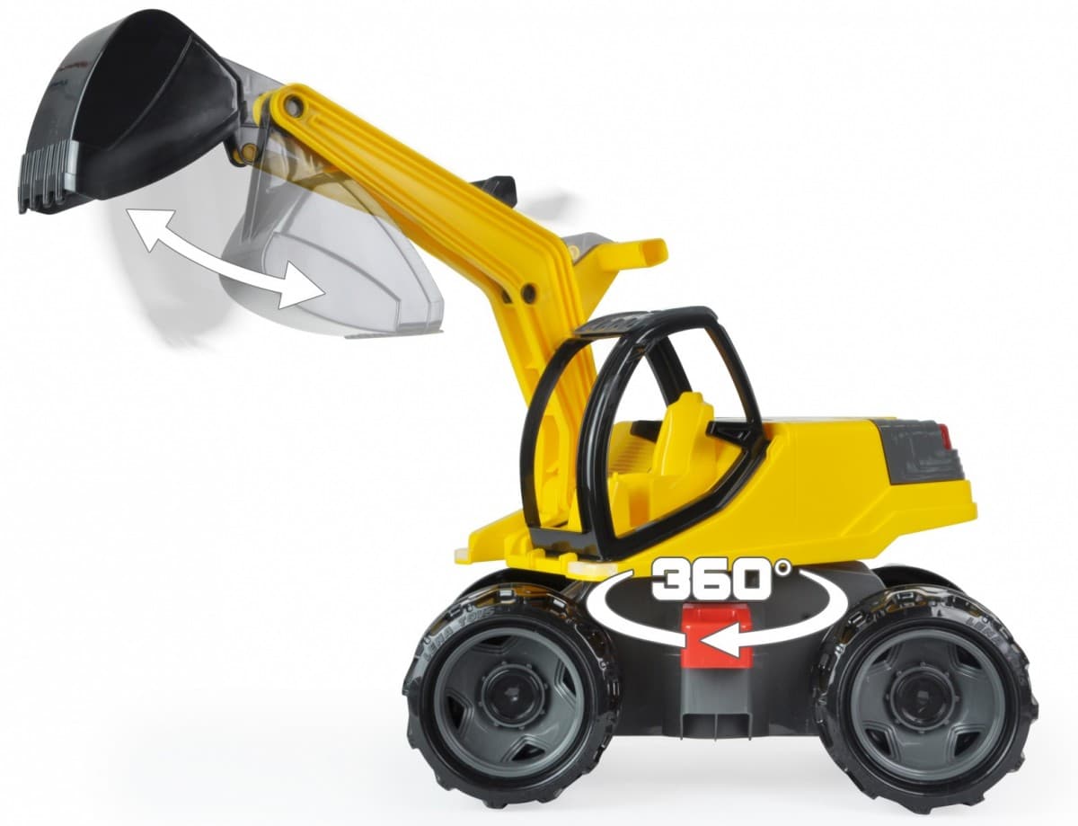 LENA Giga Trucks Bager 67 cm 4