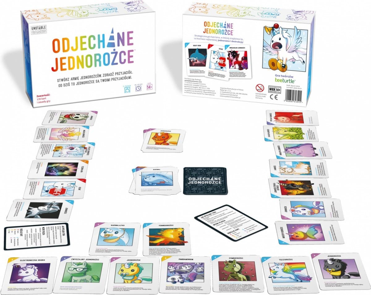 Družabna igra Odjechane jednorožce - Rebel 5