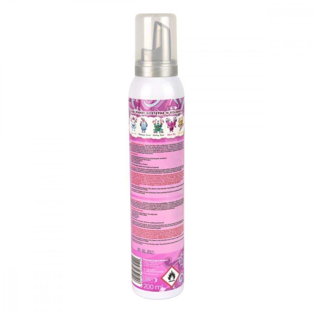 TUBAN Pena za kopanje Tubi, roza, 200 ml 2