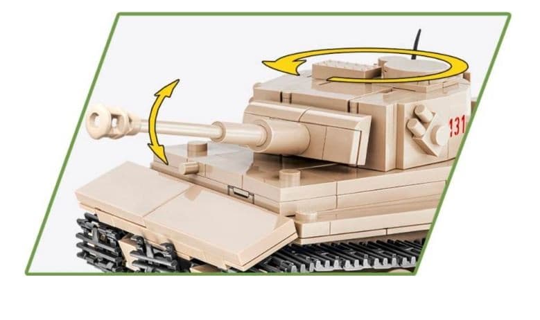 LEGO COBI Panzerkampfwagen VI Tiger 131 (1:48) 2