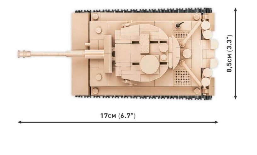 LEGO COBI Panzerkampfwagen VI Tiger 131 (1:48) 3