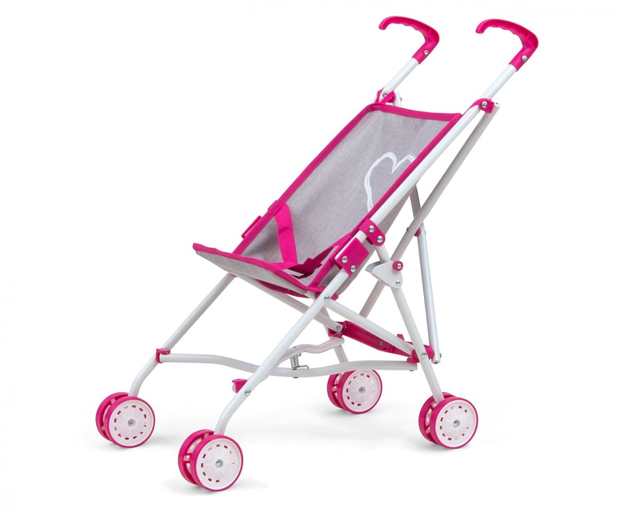 MILLY MALLY voziček za punčke Julia Prestige Pink 6