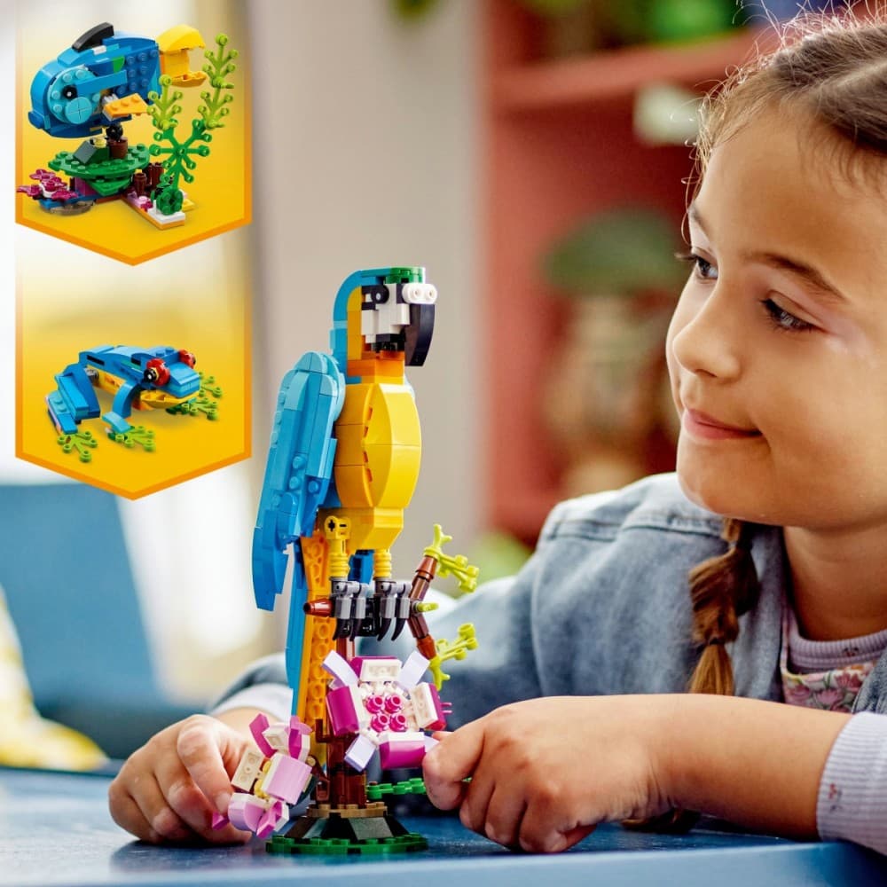 LEGO Creator 3v1 31136 Eksotična papiga 6