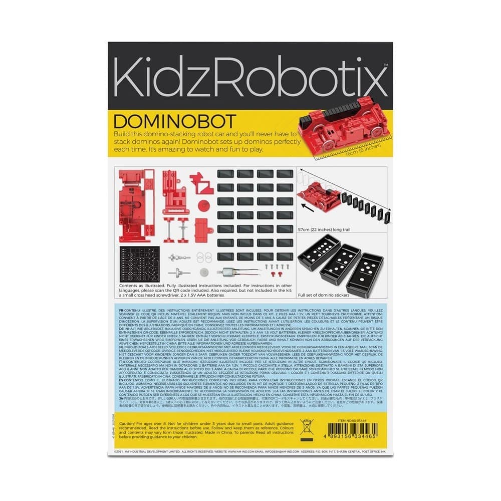 4M Dominobot - robot, ki sam postavi domine 3