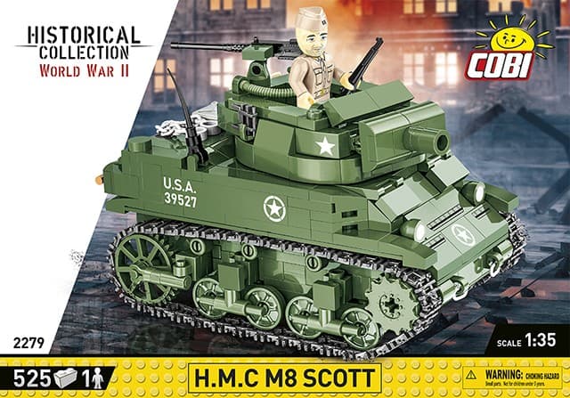COBI KLOCKI H.M.C. M8 Scott (1:35) 2