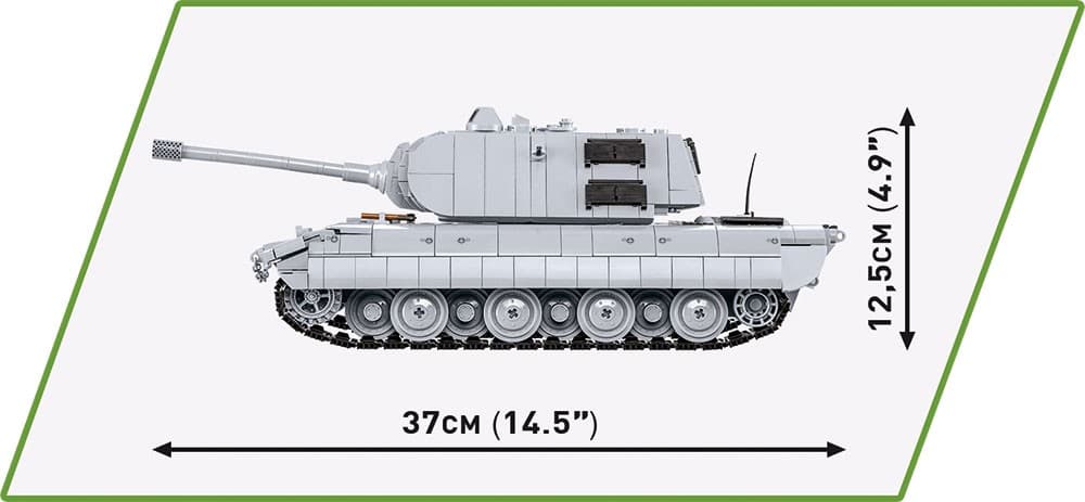 COBI KLOCKI Panzerkampfwagen E-100 (1:28) 4