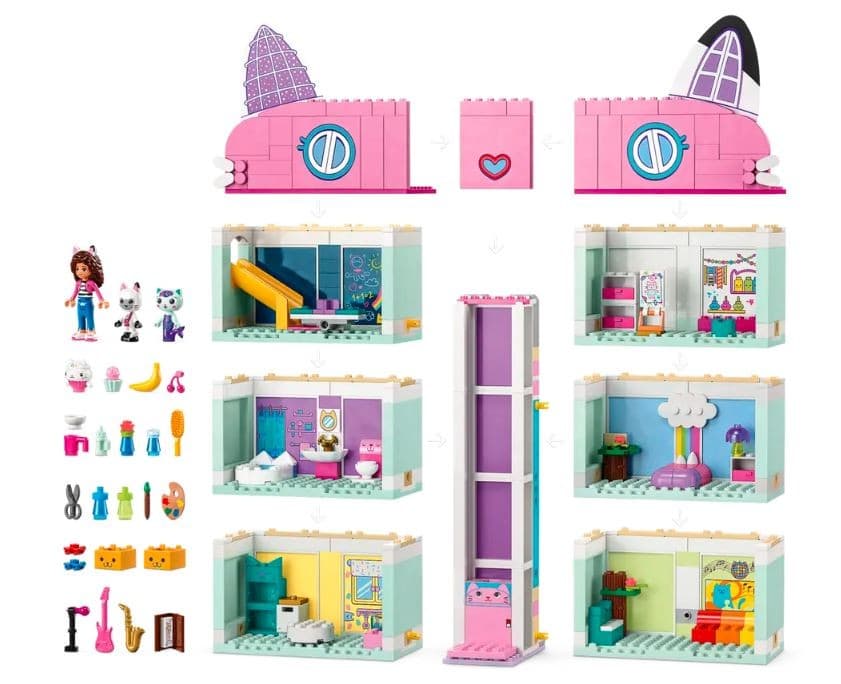 LEGO Koci Domek Gabi, 10788 7