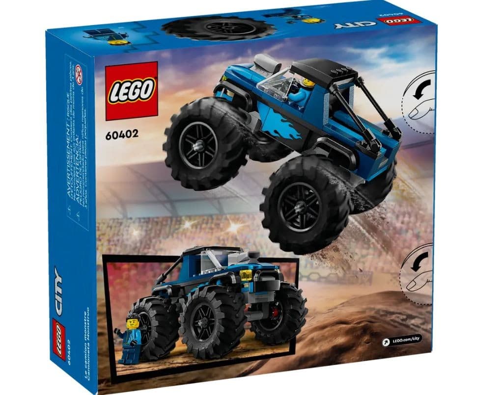 LEGO City Modri monster truck (60402) 5