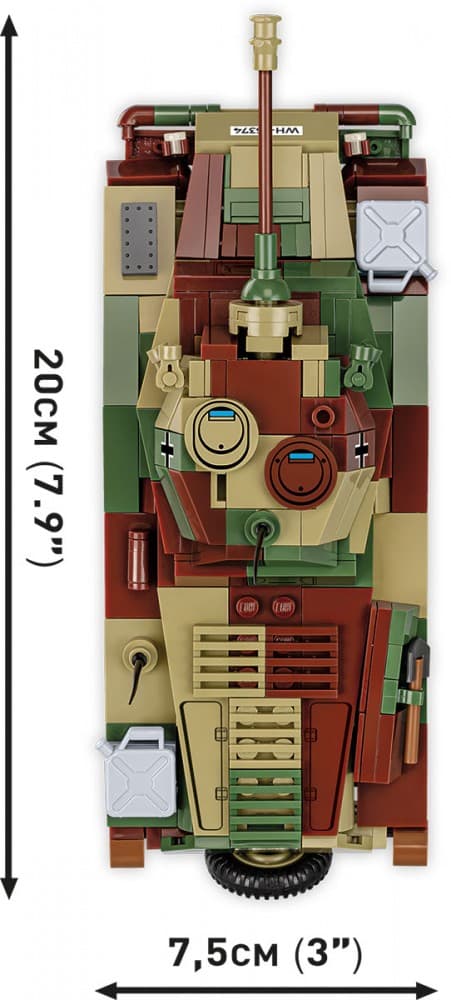 COBI Kocke 2287 Sd.Kfz. 234/2 Puma - oklepni avto 7