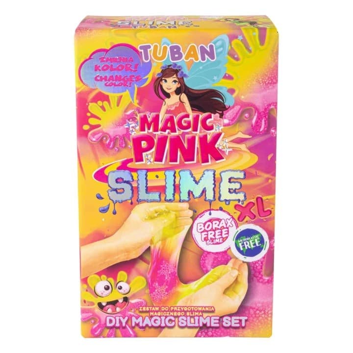TUBAN Komplet Slime DIY Magic Pink XL 6