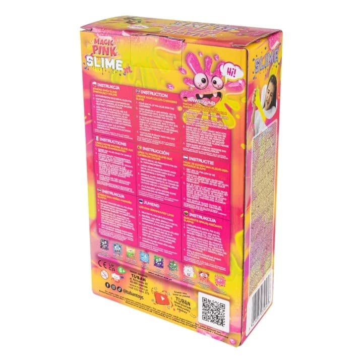 TUBAN Komplet Slime DIY Magic Pink XL 7