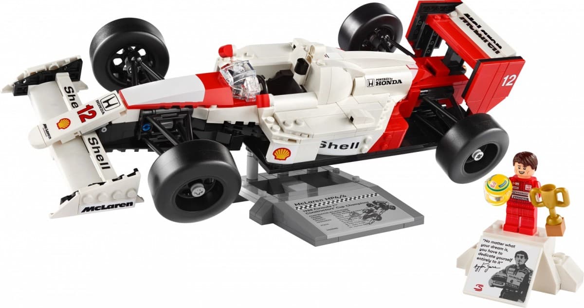 LEGO Icons McLaren MP4/4 in Ayrton Senna 10330 8