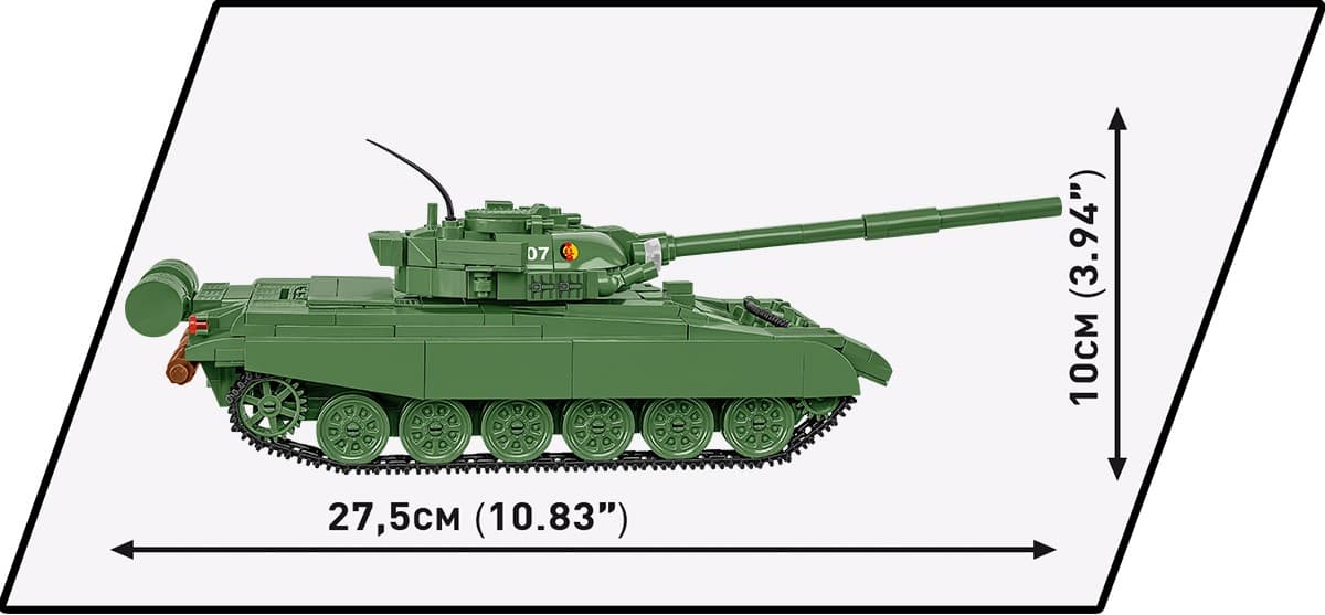 LEGO kocke Armed Forces T-72 (East Germany/Soviet) 1/35 4