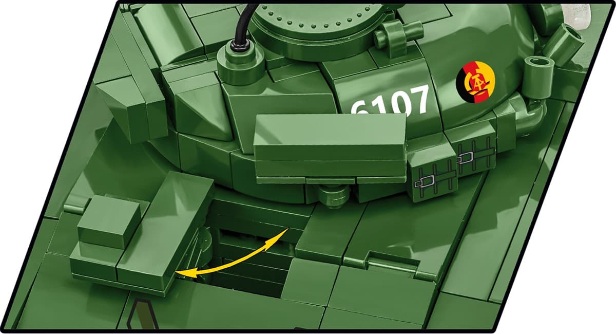 LEGO kocke Armed Forces T-72 (East Germany/Soviet) 1/35 5