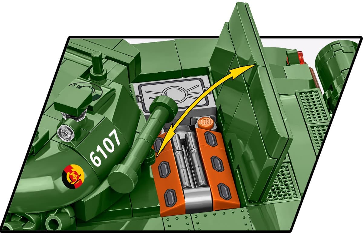 LEGO kocke Armed Forces T-72 (East Germany/Soviet) 1/35 6