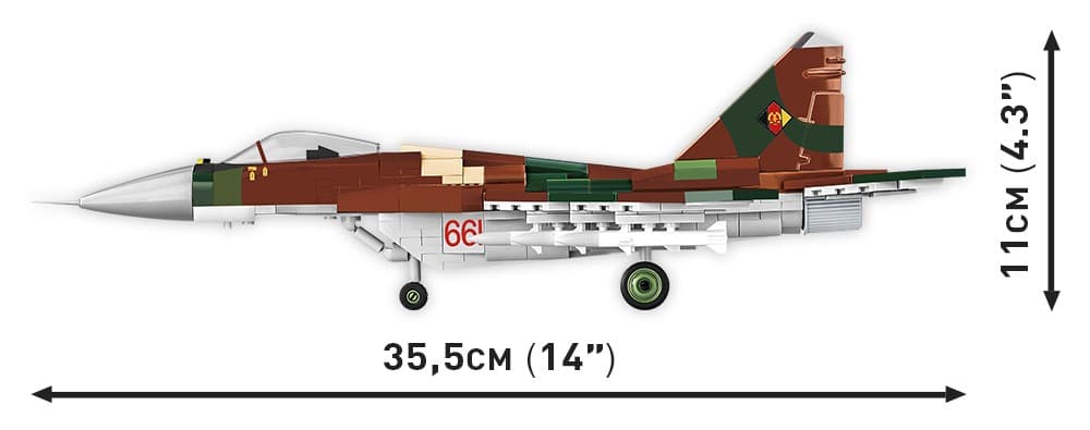 COBI Kocke Armed Forces MiG-29 (East Germany) 1/48 7